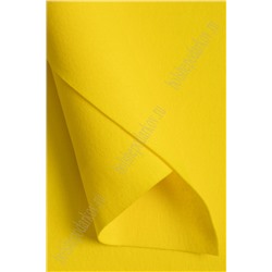 Фетр мягкий 1 мм, Корея Royal 40*55 см (5 шт) желтый RN 12