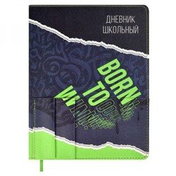 Дневник 1-11 класс (твердая обложка) "ВКЛЮЧИ НЕОН" кожзам 58899 Феникс