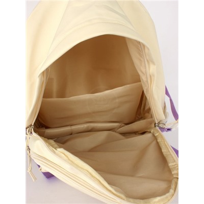 Рюкзак жен текстиль MC-N 002,  2отд,  5внеш+1внут/карм,  бежевый 254958