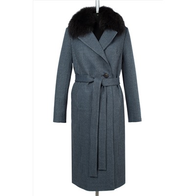 02-3128 Пальто женское утепленное (пояс)
