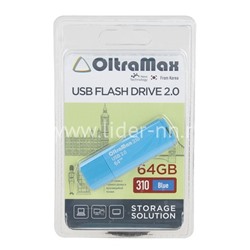 USB Flash  64GB Oltramax (310) синий
