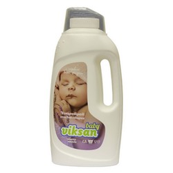 Средство моющее синтетическое гелеобразное универсальное VIKSAN baby концентрат для детского белья Нежная лаванда 1,5л