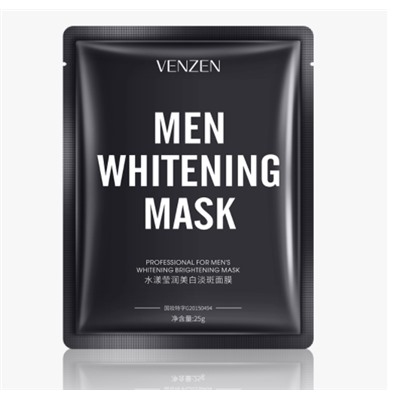 Отбеливающая маска для мужчин Venzen Men Whitening Mask