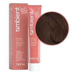 TEFIA Ambient 7.0 Перманентная крем-краска для волос / Блондин натуральный, 60 мл