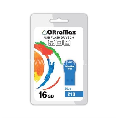 USB Flash 16GB Oltramax (210) синий