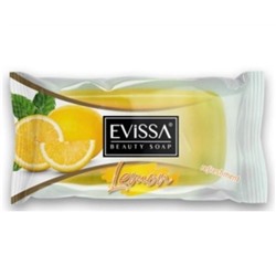 EVISSA Мыло туалетное  75г Лимон глицер.флоупак (Турция)