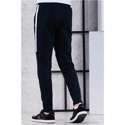 брюки спортивные 
            3.MM054B-синий-тёмный