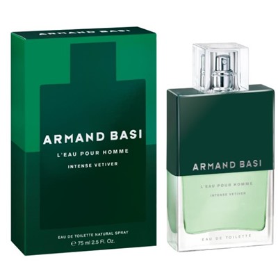 ARMAND BASI L"eau pour HOMME INTENSE VETIVER 75ml edt  M~