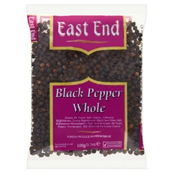 BLACK PEPPER WHOLE, East End (Черный перец, горошек, Ист Энд), 100 г.