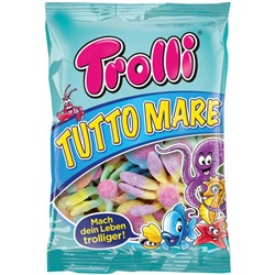 Жевательные конфеты Trolli Tutto Mare (кислый осьминог) 175 гр