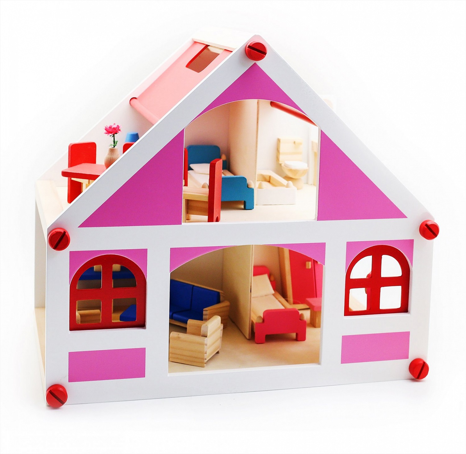 Wooden Home домик для кукол 9 предметов