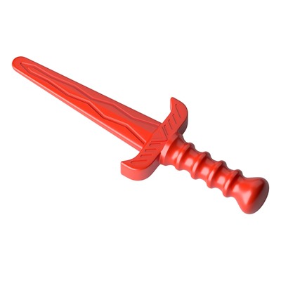 Оружие пластиковое Кинжал (красный)