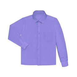Сиреневая рубашка для мальчика 18906-ПМ18