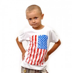 Футболка детская "Флаг США"