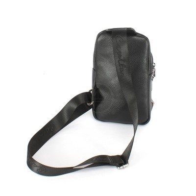 Рюкзак (сумка)  Cantlor-G 664-5,   (однолямочный),  1отд, 1внеш+2 внут.карм,  черный 254179