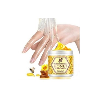 Маска-пленка для рук  BioAqua Honey Hand Wax Mask