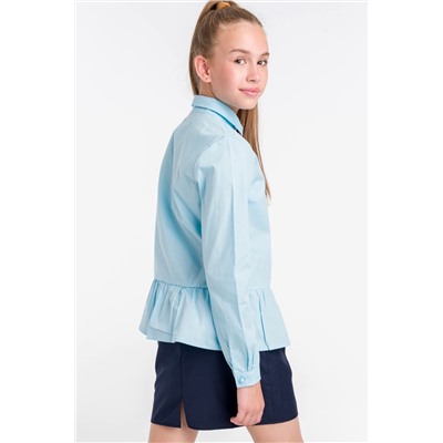 Красивая блузка для девочек LWJG 60183-43 Vulpes Голубой
