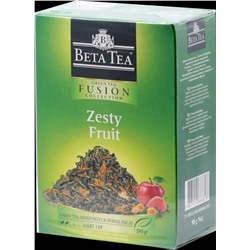 BETA TEA. Fusion Colection. Zesty Fruit/Пикантный фрукт 90 гр. карт.пачка