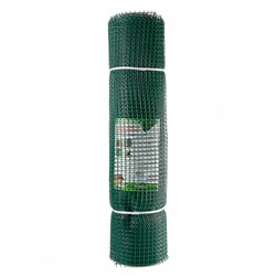 Сетка садовая пластиковая квадратная Зеленый луг "УДАЧНАЯ" 15×15 мм, 1×20 м, зеленая
