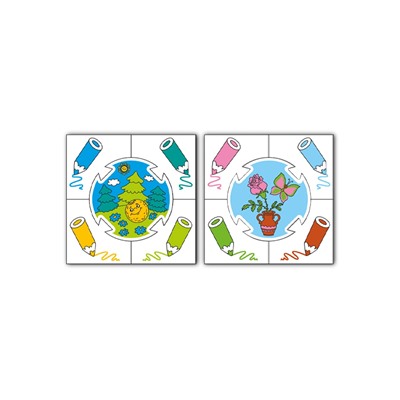 «Сочетание цветов», настольная игра серии «Учись, играя»