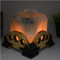 Солевая лампа "Камин" 255*245*250мм 10-14кг, свечение белое.