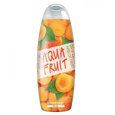 AQUA FRUIT NEW Гель д/душа Relax (абрикос) 420мл