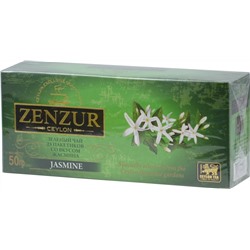 Zenzur. Зеленый с жасмином, 25 пак.
