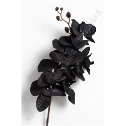 Ветка декоративная "Орхидея" 106 см (SF-1557) черный