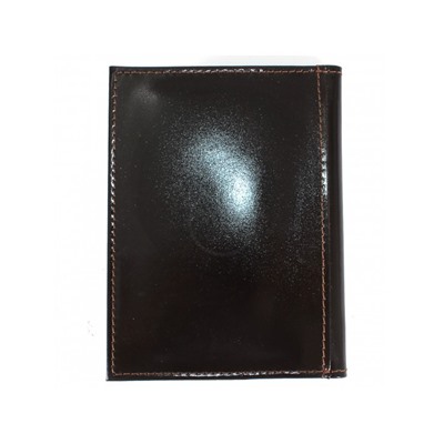 Обложка для авто+паспорт Premier-О-77 (4 внут карм)  натуральная кожа коричневый темный гладкий (88)  198930
