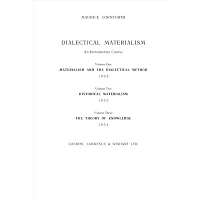 Диалектический материализм. Корнфорт М.К. 1956