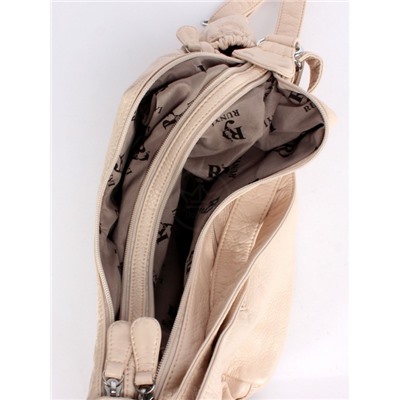 Сумка женская искусственная кожа Guecca-1676  (рюкзак change),  2отд,  бежевый 246927
