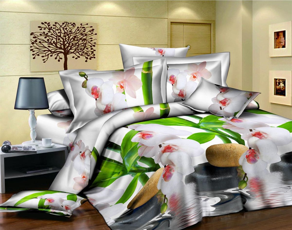 Реклама постельного белья. Постельное белье "бамбуковый рай"-поплин 1.5СП,. Постельное белье баннер.