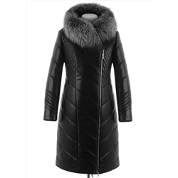 Зимнее пальто из PU-кожи AL-7635