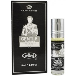 Al-Rehab Concentrated Perfume GENTLE (Мужские масляные арабские духи ДЖЕНТЛ, Аль-Рехаб), 6 мл.