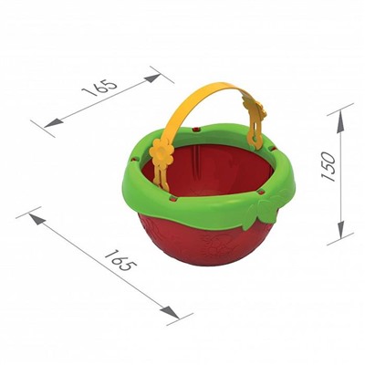 Ведро "Букашка" 431698 Нордпласт