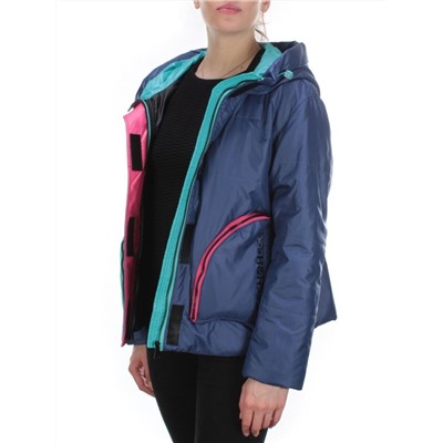 008 BLUE Куртка демисезонная женская (100 гр. синтепон) размер XL(48) - 54 российский