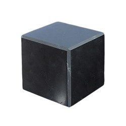 Куб из шунгита полированный, сторона 70-75мм