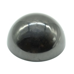 Полусфера из шунгита полированная,  диаметр 100-105мм