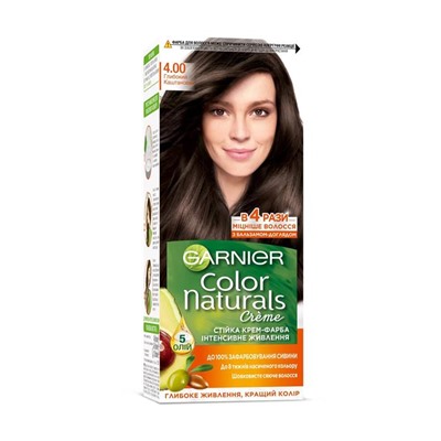 Краска д/волос COLOR NATURALS  4 Каштановый Garnier