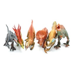 Набор Динозавры 6шт 9см / пакет 1002-3-4