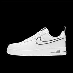 Nike Air Force 1 white / white - black