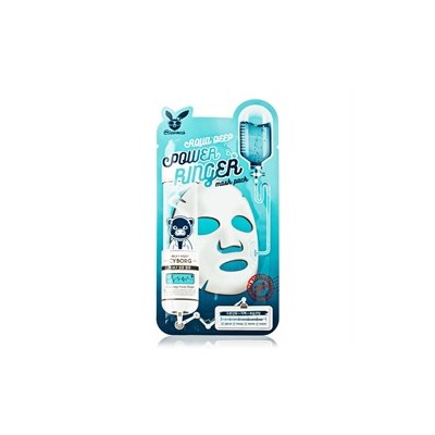 Тканевая маска для лица Elizavecca Power Ringer Mask Pack Aqua Deep 23ml Водный баланс