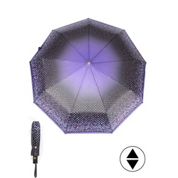 Зонт женский ТриСлона-L 3991d,  R=58см,  суперавт;  9спиц,  3слож,  фиолет 257469