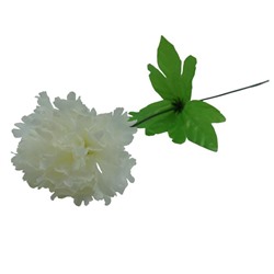 Цветок искусственный Хризантема 50см белая YL-44 (вып.по 12шт.)