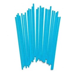 Палочки бумажные для Cake pops (голубые, 15 см, 100 шт)