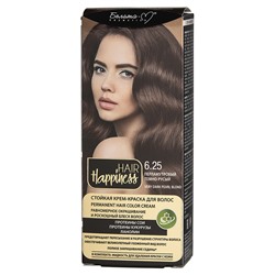 HAIR Happiness Стойкая крем-краска для волос тон № 6.25 Перламутровый темно-русый