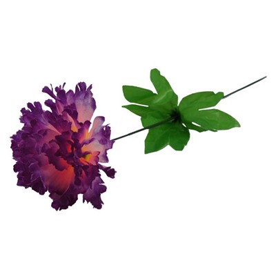 Цветок искусственный Хризантема 50см фиолетовый+розовый YL-44 (вып.по 12шт.)