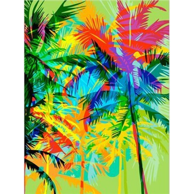 Картина по номерам 30х40 см "Майами" живопись с красками и кистью PNB/R2 №04 ФРЕЯ