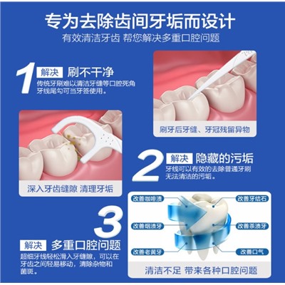 Зубная нить Fawnmum 50 шт в упаковке yx-04