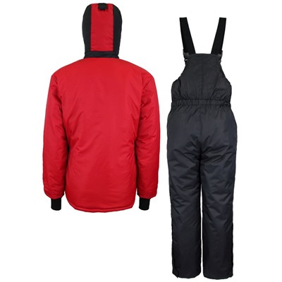 Костюм зимний Centaur (Blazer/Fleece), куртка/полукомбинезон, цвет - Красный/черный К-472